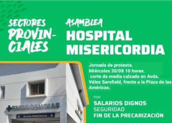 Asamblea en el Hospital Misericordia por la inseguridad