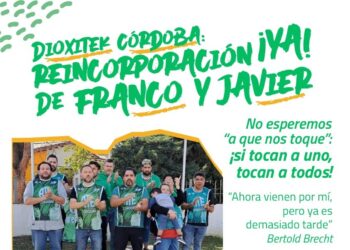 Despidos en Dioxitek: testimonios en primera persona