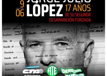 Jorge Julio López, desaparecido en democracia