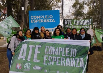 SENAF: fuerte protesta en el Complejo Esperanza