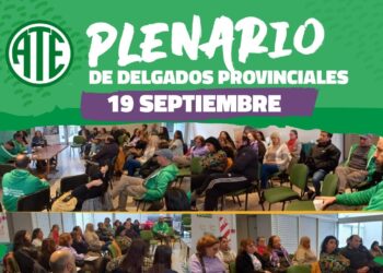 Plenario de delegados provinciales en ATE