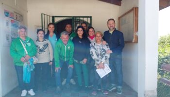 Los Aromos: prosigue la organización de los municipales en el Valle de Paravachasca