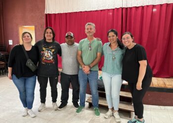 Yacanto: reunión con el cuerpo de delegadas y delegados para planificar acciones en la comuna