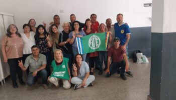 Cosquín: homenaje de ATE a las y los detenidos desaparecidos de la seccional Santa María