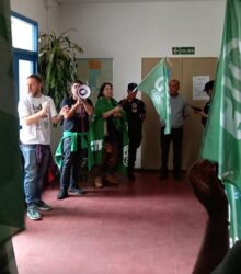 SENAF: jornada de protesta llevó el reclamo de ATE a los pasillos del organismo