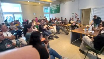 El CDP lanzó hoy la capacitación de delegadas/os municipales y prepara el plan de contingencia frente al ajuste de Milei