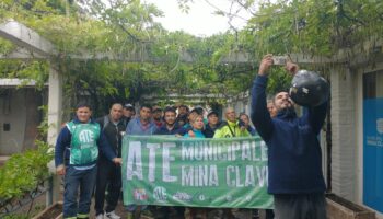 Mina Clavero: pagaron solo el 70% del sueldo de noviembre y ATE se pone al frente del reclamo