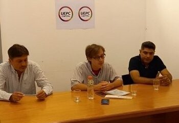 En conferencia de prensa con UEPC Capital y UTS, ATE llamó a movilizar mañana a Tribunales contra el DNU de Milei, los despidos en el Estado nacional y el ajuste en la Provincia y los municipios