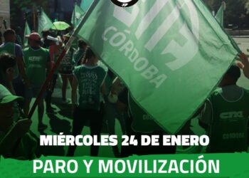 ATE convoca al Paro General del 24 de enero