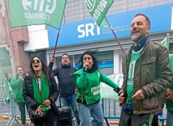 SRT: ATE de pie para resistir el ajuste de Milei