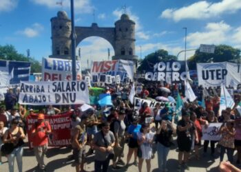 ATE, presente en el Piquetazo Contra el Hambre y por el Trabajo