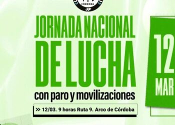 ATE lanza una nueva Jornada Nacional de Lucha para el 12 de Marzo con movilización al Arco de Córdoba
