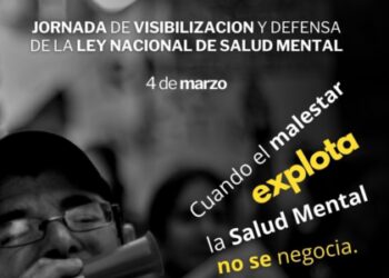 Plaza de la Intendencia: Jornada de Visibilización y Defensa de la Ley Nacional de Salud Mental