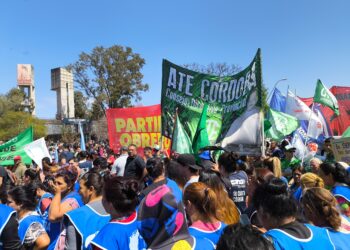 ATE Córdoba participó de la Marcha Federal Universitaria en Córdoba
