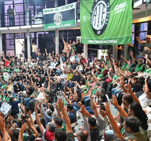 Plenario Federal: ATE definió Paro Nacional el jueves 27 con movilizaciones sorpresivas