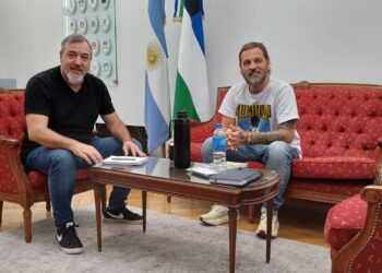 Giuliani se reunió con Aguiar para abordar los desafíos en la pelea por frenar el ajuste de Milei, los gobernadores e intendentes