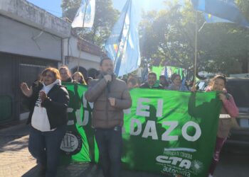 ATE y la CTAA realizaron una olla popular en homenaje al Cordobazo
