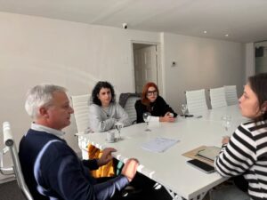 Estatales y trabajo autogestionado, audiencia con Articulación Territorial de la provincia