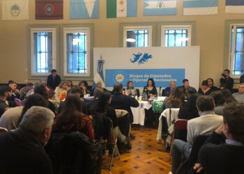 Contra el ajuste y en defensa de la soberanía, ATE se reunió con diputadas y diputados de UXP en el Congreso