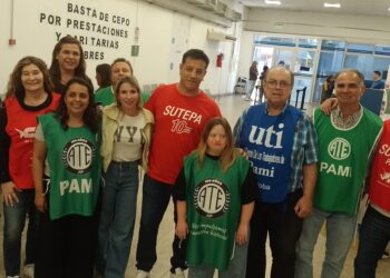 PAMI: el Frente Sindical realizó una Jornada de Lucha en las sedes de todo el país