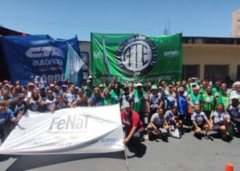 ATE Córdoba, presente en la masiva movilización que repudió la reforma laboral