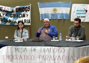 ATE, presente en la Mesa de Diálogo Democrático de Paravachasca