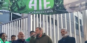 Criminalización de la protesta: conferencia de prensa en ATE por la elevación a juicio de la causa contra Giuliani armada por el cordobesismo