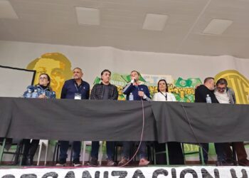 Federico Giuliani estuvo invitado en el Congreso Provincial de ATE Entre Ríos