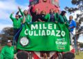 ATE y la CTA-A Córdoba repudian la presencia de Milei en un ejercicio militar con fuerzas yankis