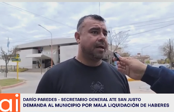 Arroyito: ATE reclama por salarios mal liquidados en la Municipalidad