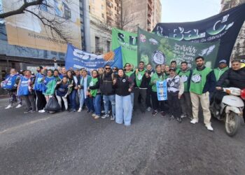 ATE y la CTAA Córdoba se movilizaron ayer por la tierra y la soberanía